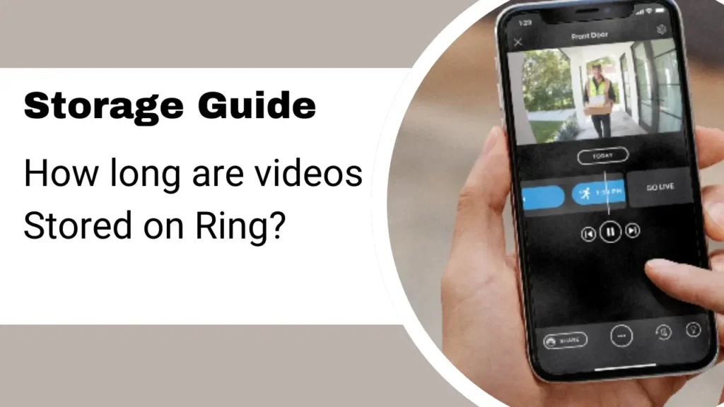 how long are videos stored on ring