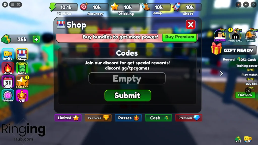 Roblox Soccer League Codes