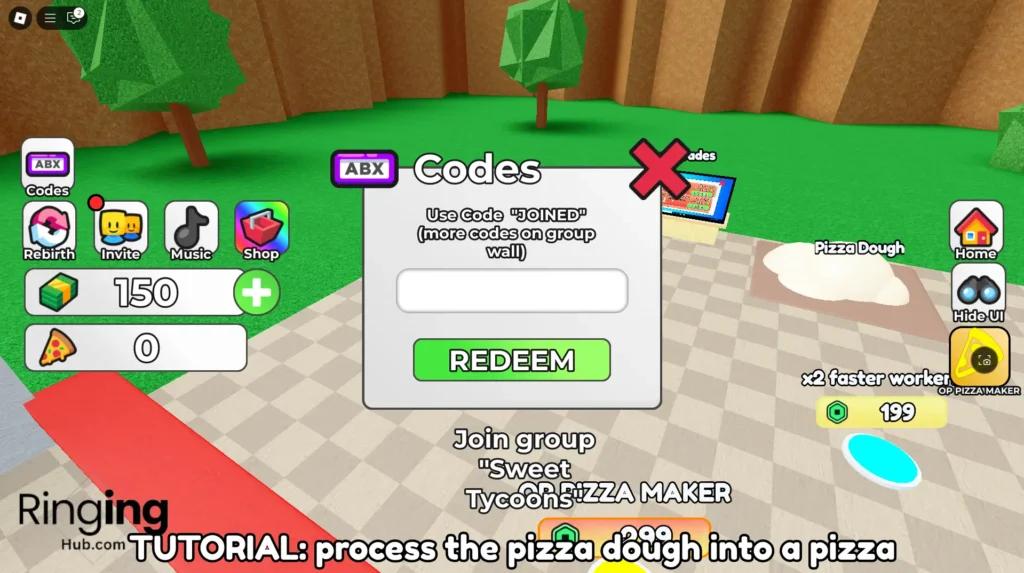 Open a Pizza Factory and Prove Mom Wrong Codes                                                                                                                          