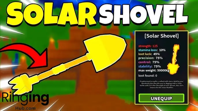 Solar Shovel Digit